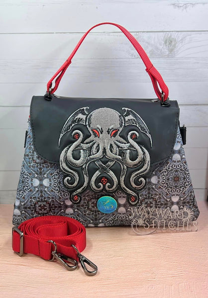 Cthulhu Kaleidoscope Red/Grey *MICRO*